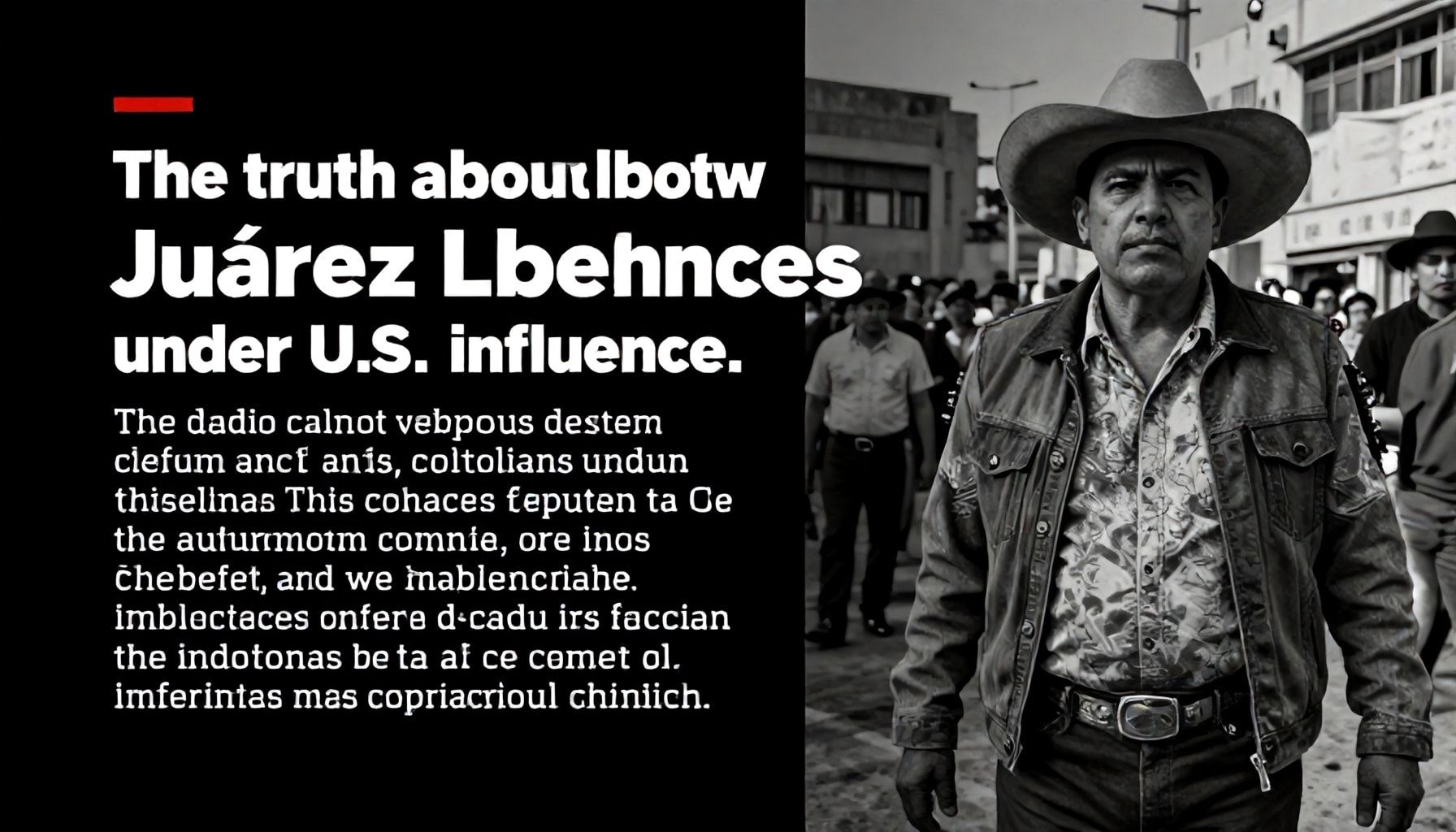 La verdad sobre cómo Juárez se benefició (y sufrió) de la influencia estadounidense*