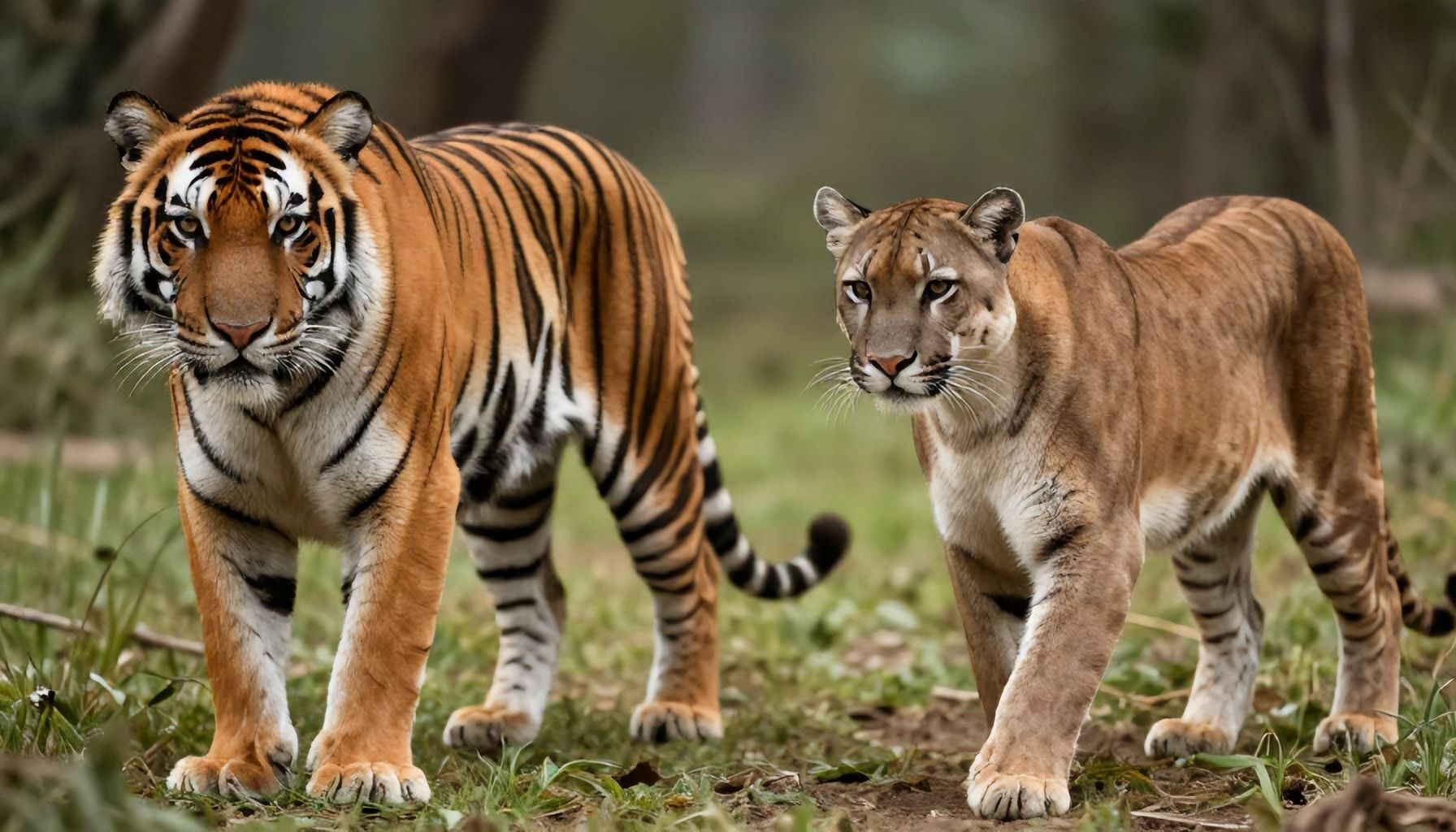 La verdad sobre la fuerza letal: ¿quién gana, el tigre o el puma?*