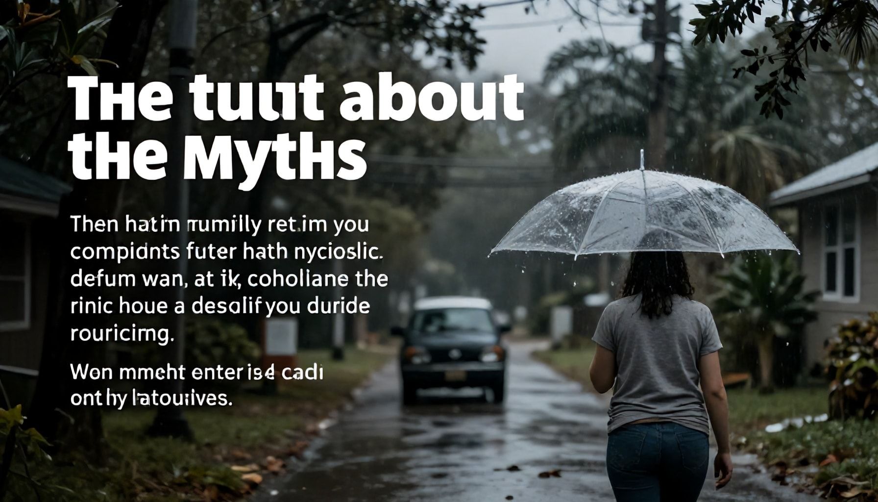 La verdad sobre los mitos que ponen en riesgo a su familia durante un huracán*