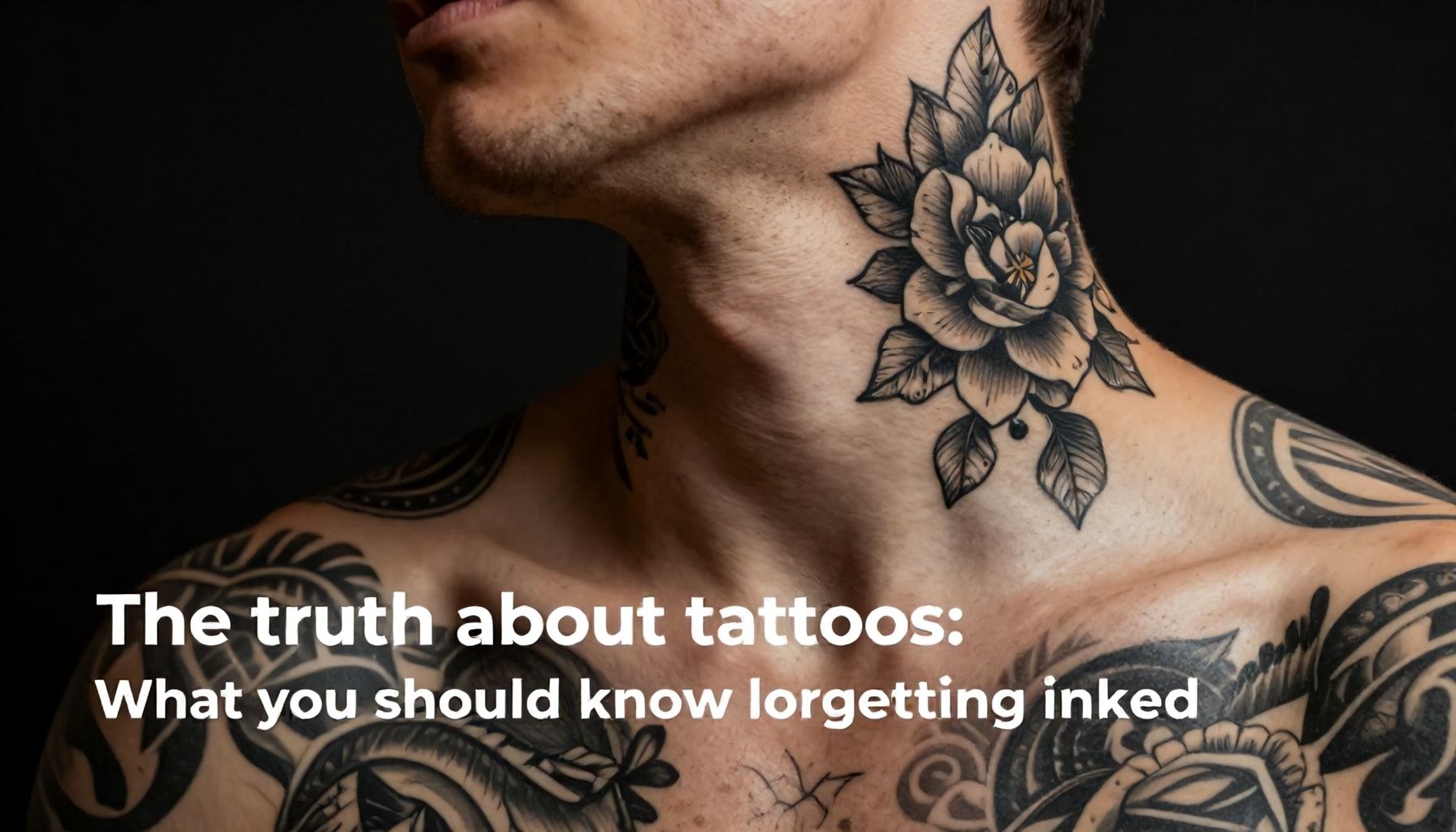 La verdad sobre los tatuajes en el cuello: qué debes saber antes de marcarte*
