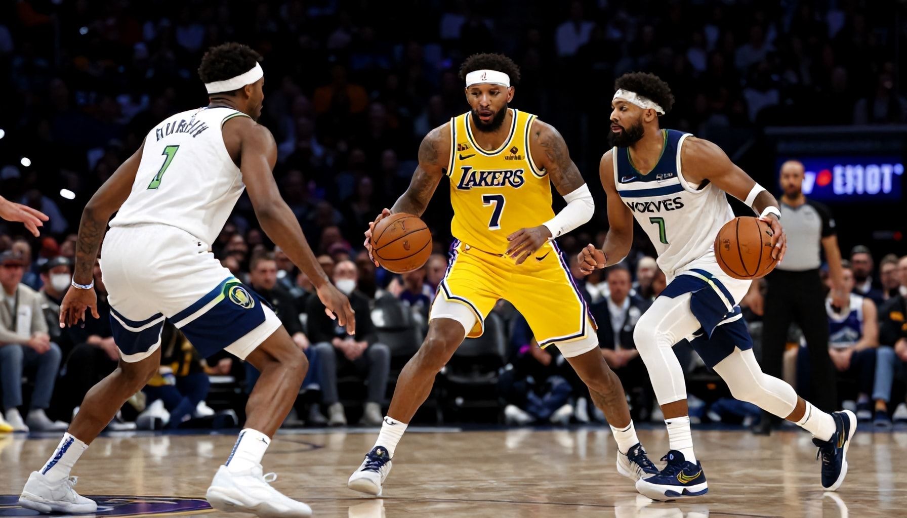 La verdad sobre por qué el juego interior de los Lakers domina a los Wolves*