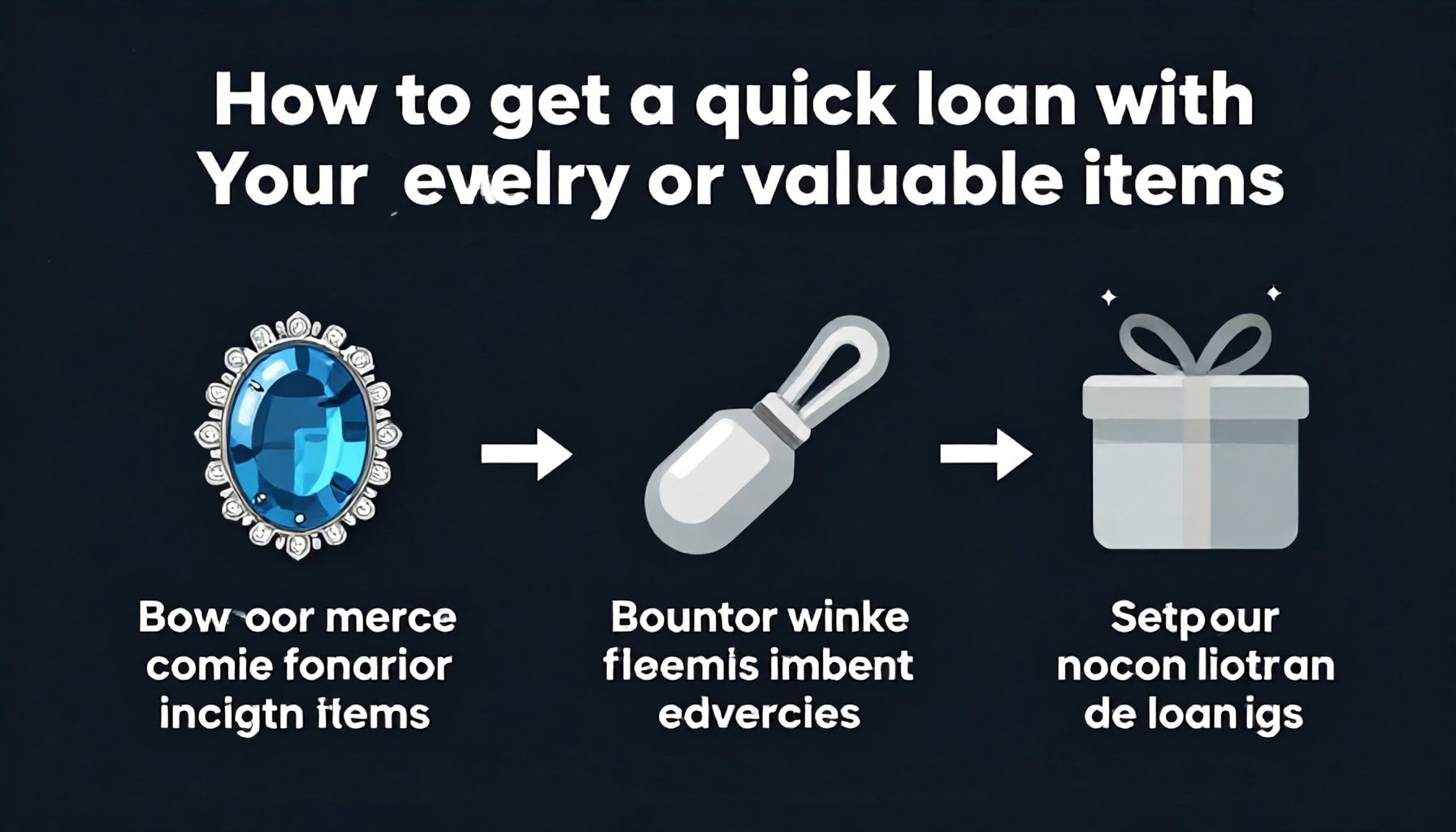Paso a paso: Cómo obtener un préstamo rápido con tus joyas o objetos valiosos*