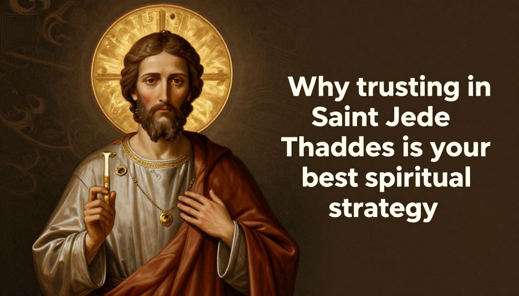 Por qué confiar en San Judas Tadeo es tu mejor estrategia espiritual*