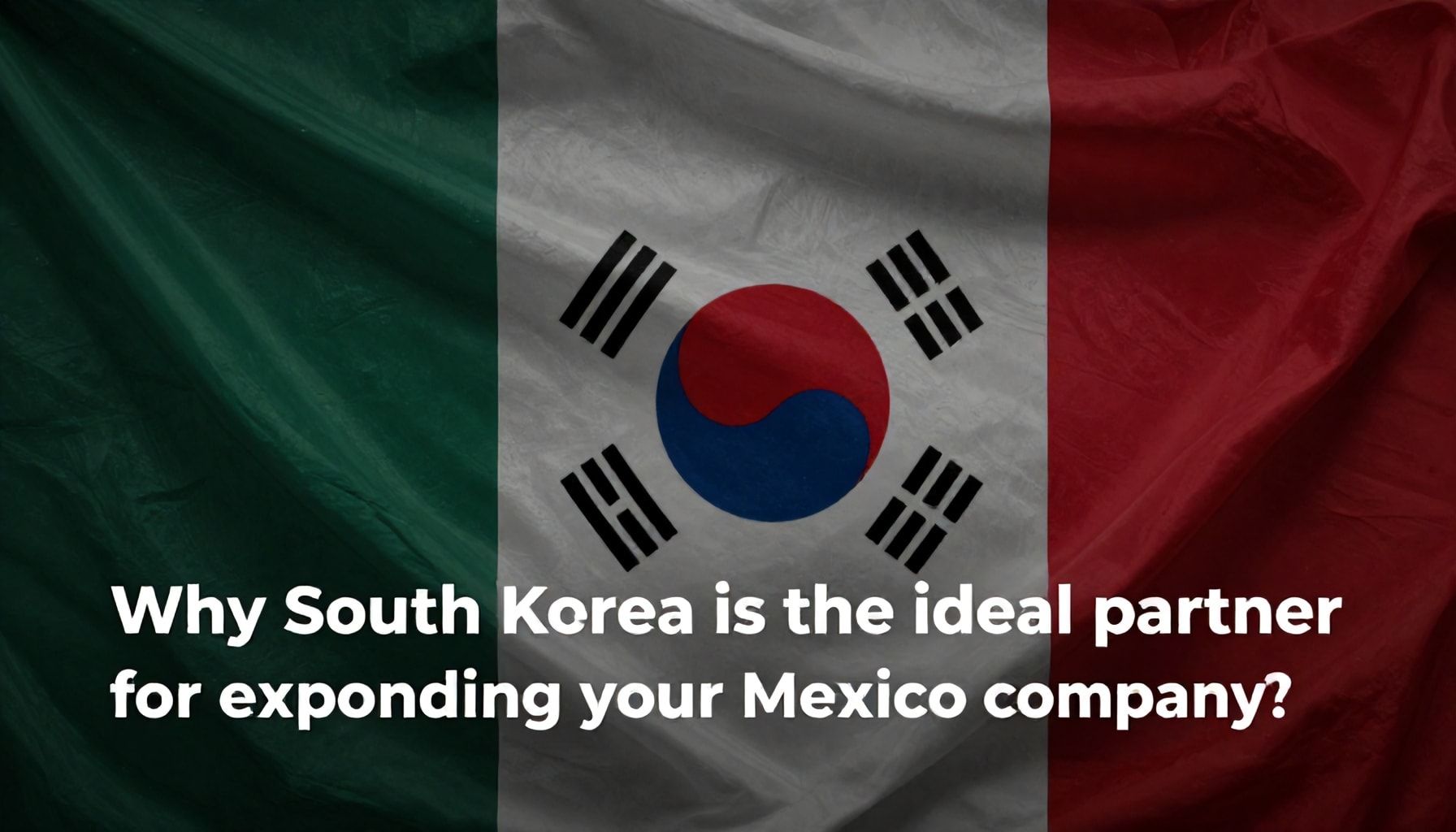 Por qué Corea del Sur es el socio ideal para expandir tu empresa mexicana*