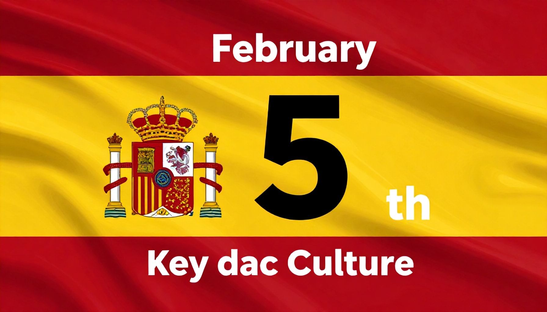 ¿Por qué el 5 de febrero es una fecha clave en la cultura española?*