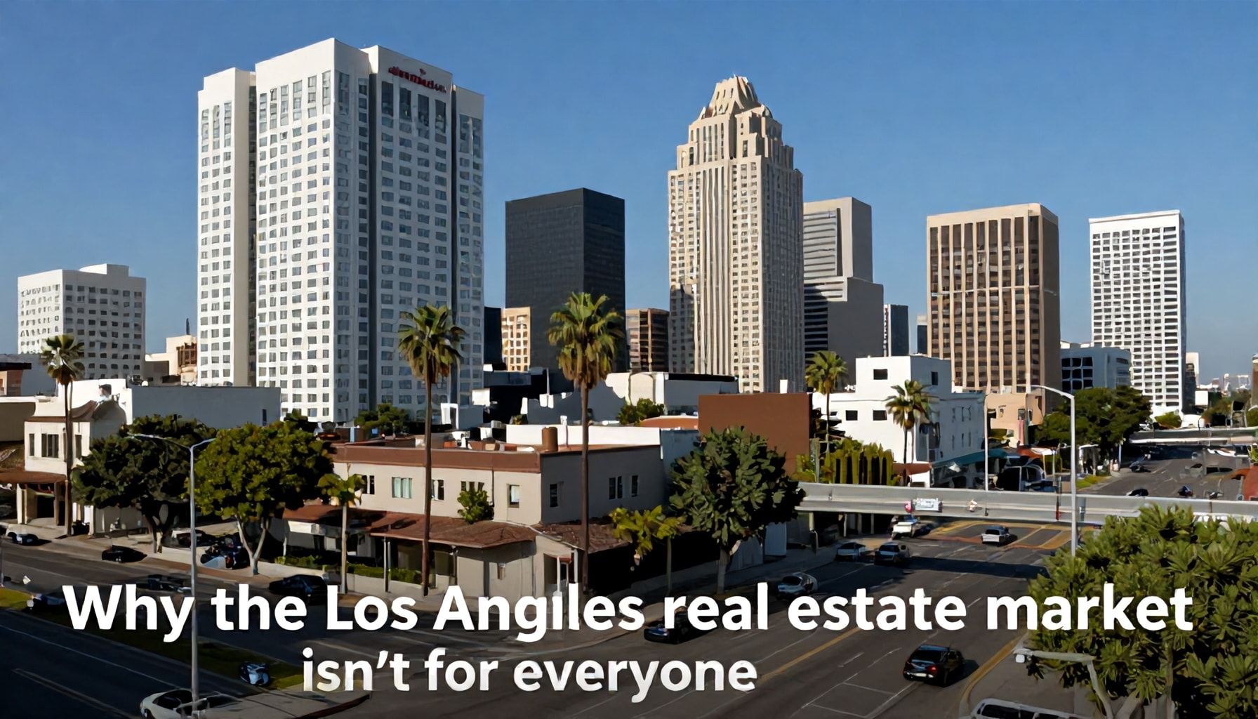 Por qué el mercado inmobiliario de Los Ángeles no es para todos*
