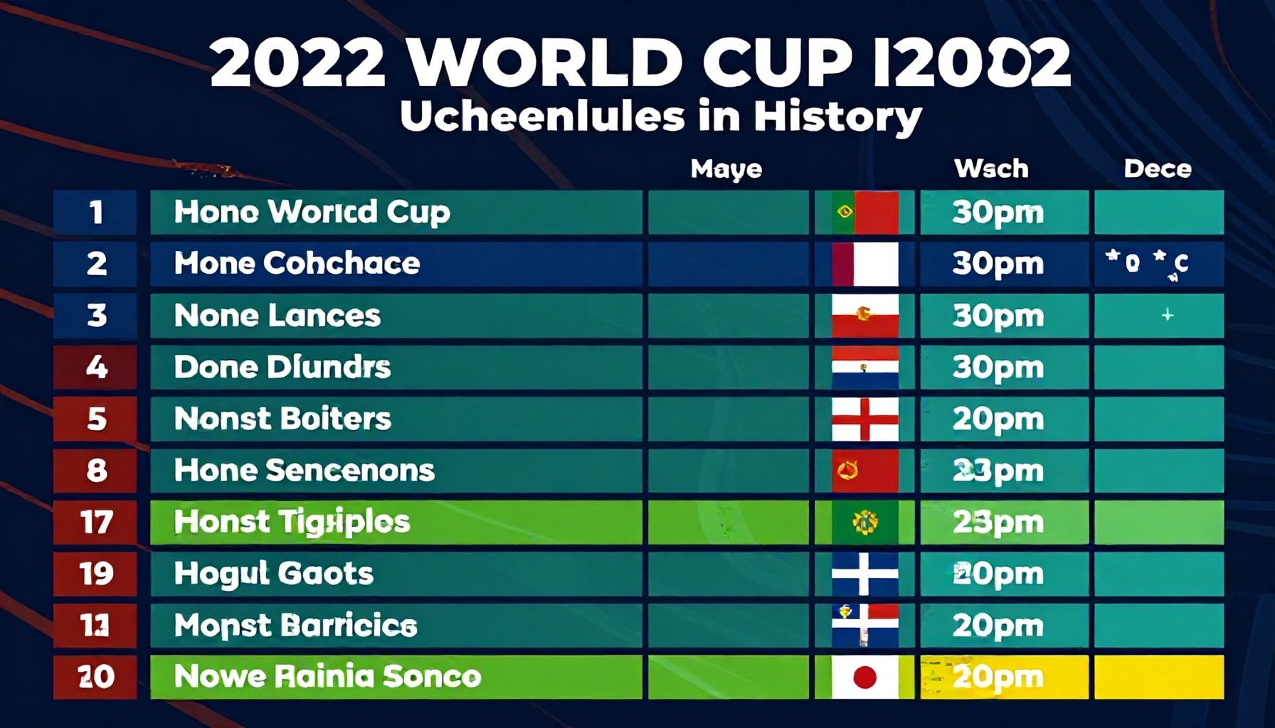 Por qué el Mundial 2022 tendrá los horarios más inusuales de la historia*