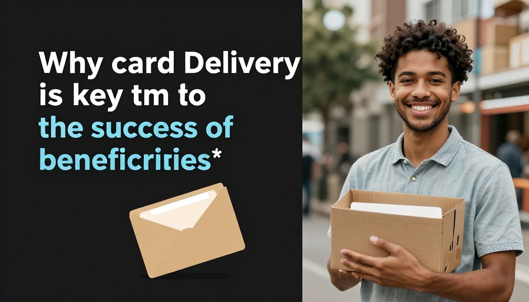 Por qué la entrega de tarjetas es clave para el éxito de los beneficiarios*