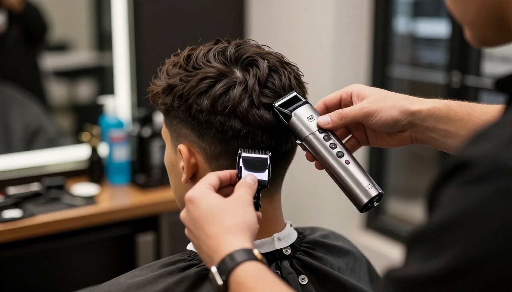 Por qué una barbería profesional vale más que una máquina de cortar pelo en casa*