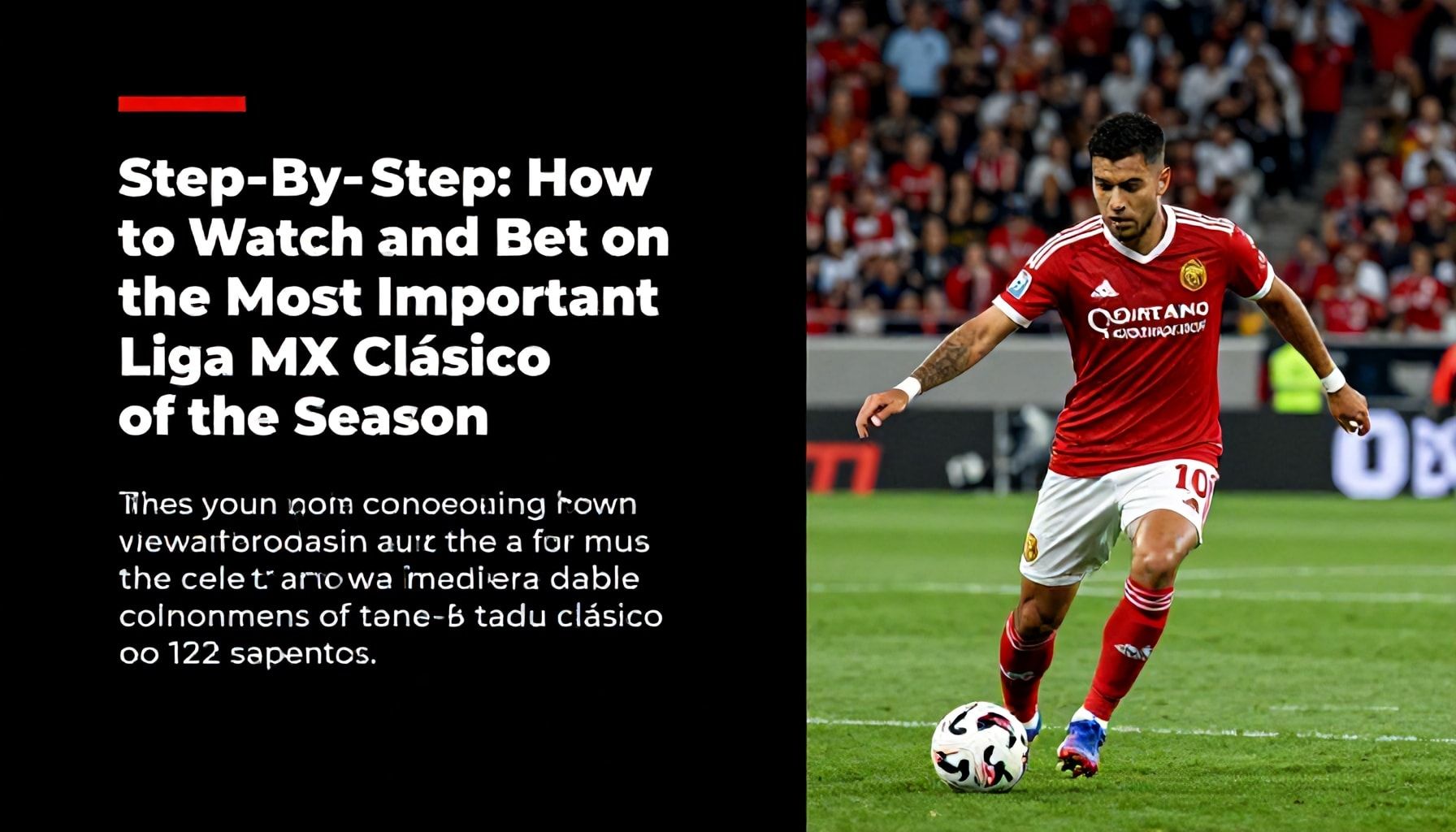 Step-by-Step: How to Watch and Bet on the Most Important Liga MX Clásico of the Season*