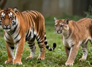 Descubre las diferencias clave entre tigres y pumas: fuerza, hábitat y comportamiento