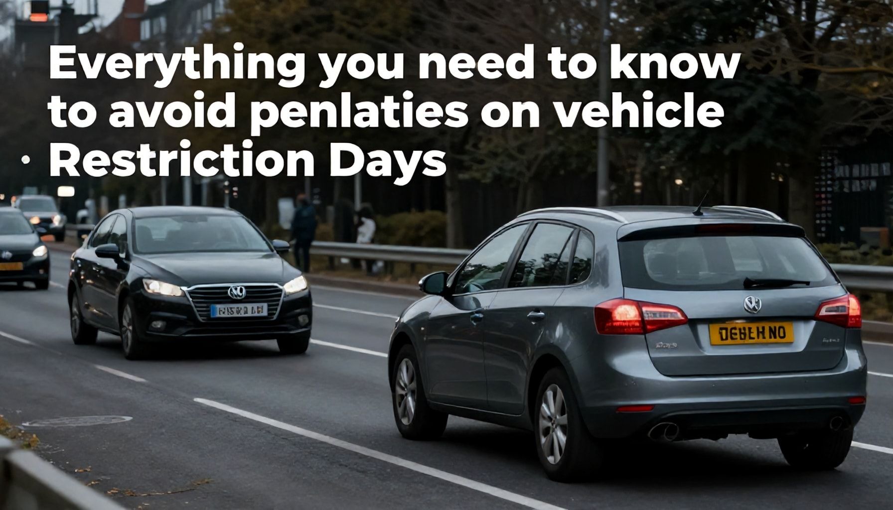 Todo lo que necesitas saber para evitar sanciones en días de restricción vehicular*