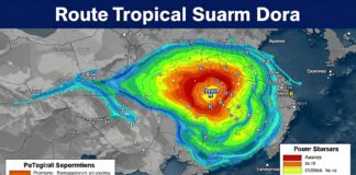 Ruta y evolución de la tormenta tropical Dora: prevención y preparación clave