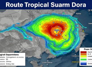 Ruta y evolución de la tormenta tropical Dora: prevención y preparación clave
