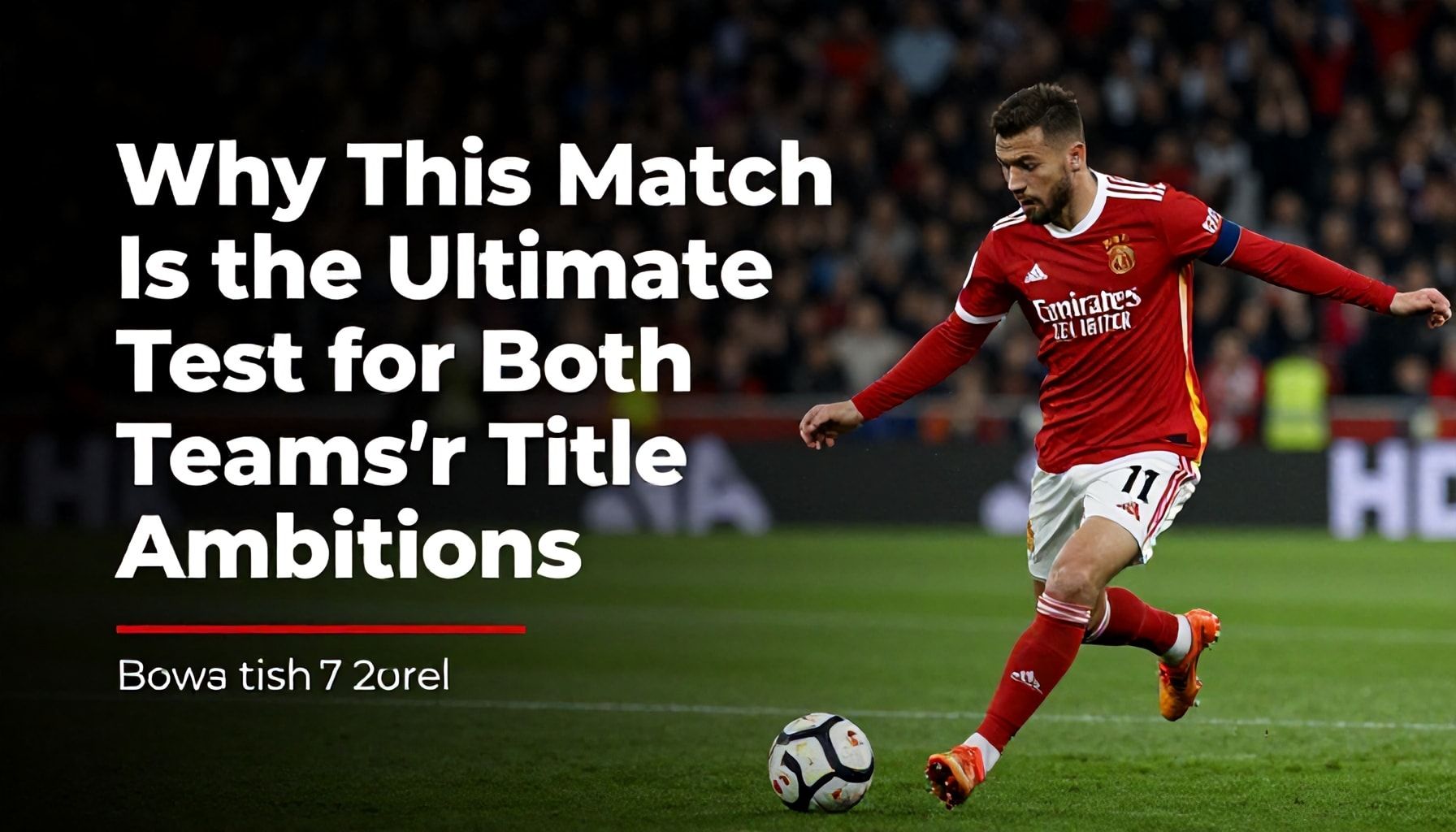 Why This Match Is the Ultimate Test for Both Teams’ Title Ambitions*