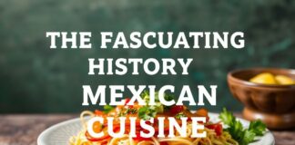 La Fascinante Historia de la Gastronomía Mexicana The Fascinating History of Mexican Cuisine