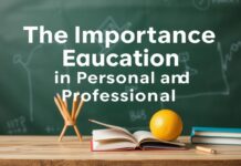 La Importancia de la Educación en el Desarrollo Personal y Profesional The Importance of Education in Personal and Professional Development