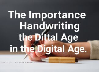La Importancia de la Escritura a Mano en la Era Digital The Importance of Handwriting in the Digital Age