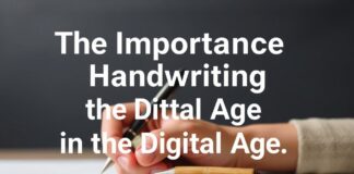 La Importancia de la Escritura a Mano en la Era Digital The Importance of Handwriting in the Digital Age