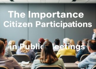 La Importancia de la Participación Ciudadana en las Reuniones Públicas The Importance of Citizen Participation in Public Meetings