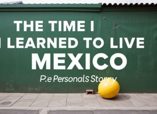 La Vez que Aprendí a Vivir en México: Una Historia Personal The Time I Learned to Live in Mexico: A Personal Story