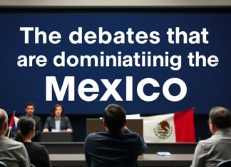 Los debates que están dominando las redes en México The debates that are dominating the networks in Mexico